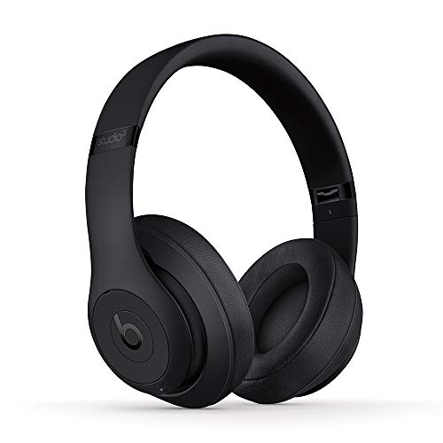 Beats Studio3 Wireless Noise Cancelling Over-Ear Headphones - Apple W1 Headphone Chip, Class 1 Bluetooth, 22 Hours of Listening Time, Built-in Microphone - Matte Black Amazon