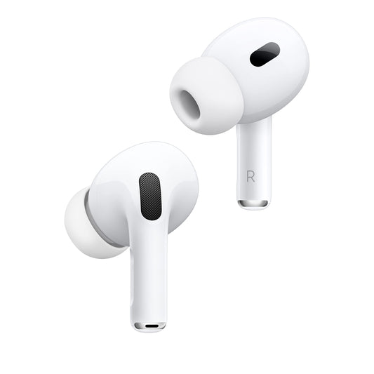 Apple AirPods Pro (2nd Generation) Wireless Ear Buds with USB-C Charging, Up to 2X More Active Noise Cancelling Bluetooth Headphones, Transparency Mode, Adaptive Audio, Personalized Spatial Audio Amazon