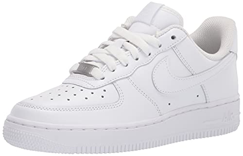 Nike Womens WMNS Air Force 1 Low '07 DD8959 100 White on White - Size 8W Amazon