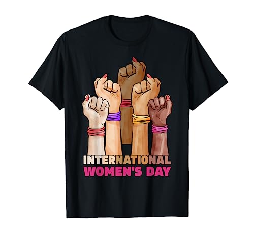 International Womens Day Gender Equality Inspire Inclusion T-Shirt Amazon
