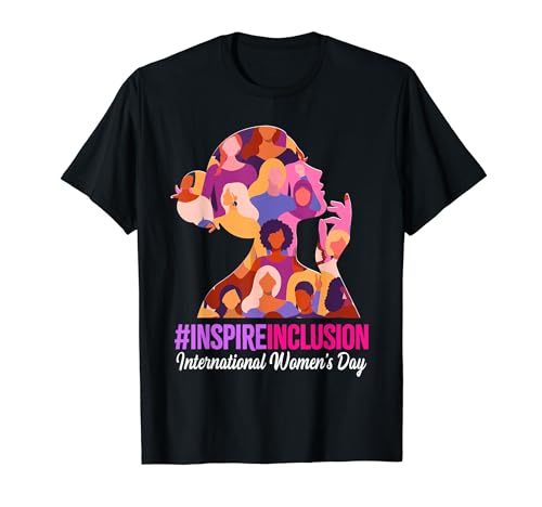 Inspire Inclusion International Women's Day 2024 T-Shirt Amazon