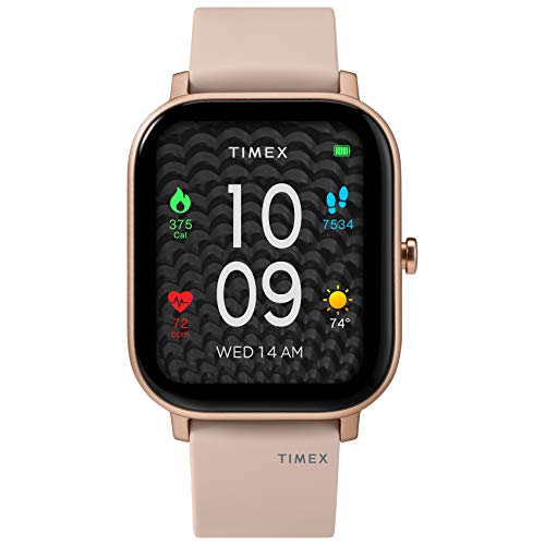 Timex Unisex Metropolitan S Smartwatch with Silicone Strap Amazon