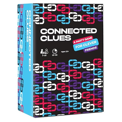 Connected Clues - A Party Game for Clever Friends | Phrase Guessing Fun Based on The Popular Before and After Game Show Category | Trivia with a Twist Amazon