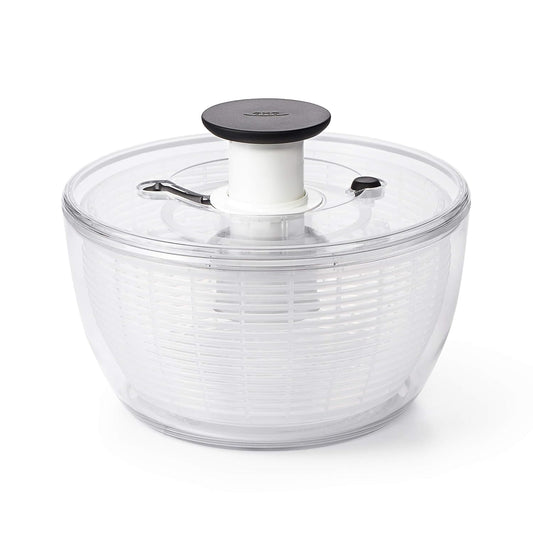 OXO Good Grips Large Salad Spinner - 6.22 Qt., White Amazon