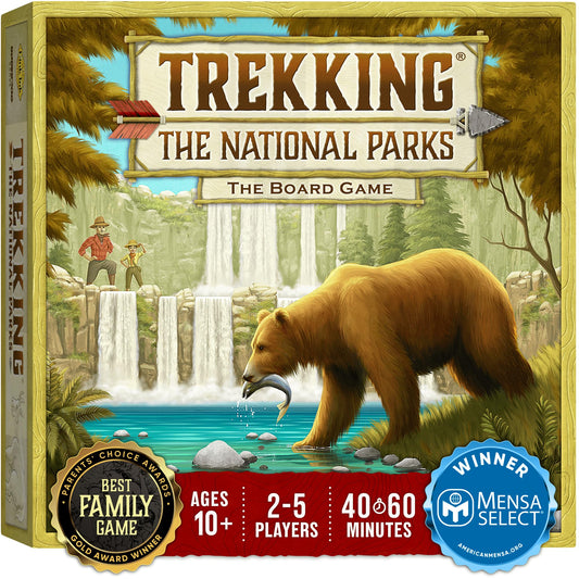 Underdog Games Trekking The National Parks - The Award-Winning Family Board Game | Designed for National Park Lovers | Great for Kids Ages 10 and Up | Easy to Learn Amazon